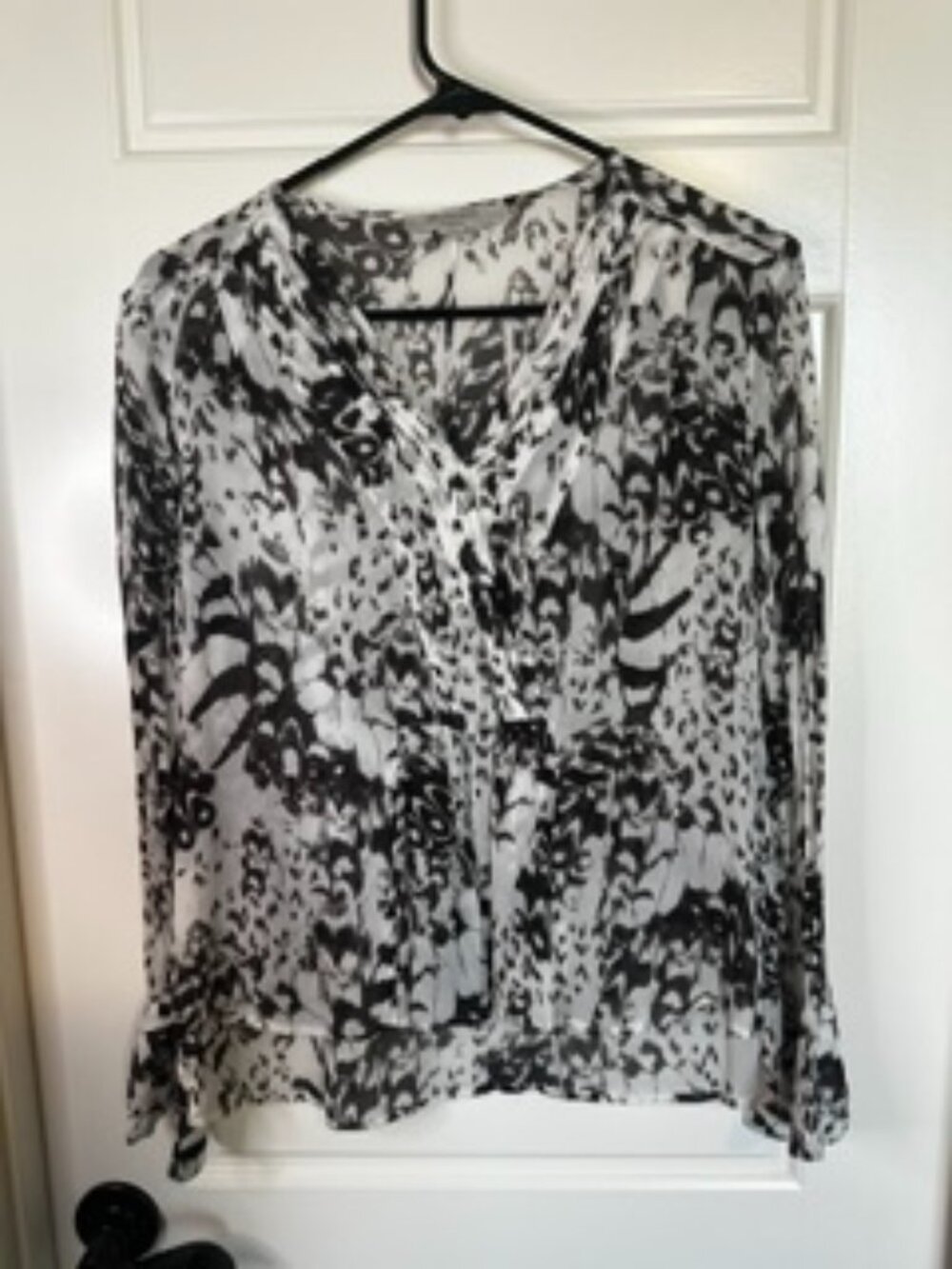 All Saints Unique Blouse Long Sleeve